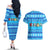 Funny Grumpy Penguin Christmas Couples Matching Off The Shoulder Long Sleeve Dress and Hawaiian Shirt All I Want for Christmas Is You To Leave Me Alone - Wonder Print Shop