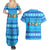 Funny Grumpy Penguin Christmas Couples Matching Summer Maxi Dress and Hawaiian Shirt All I Want for Christmas Is You To Leave Me Alone - Wonder Print Shop