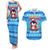 Funny Grumpy Penguin Christmas Couples Matching Tank Maxi Dress and Hawaiian Shirt All I Want for Christmas Is You To Leave Me Alone - Wonder Print Shop