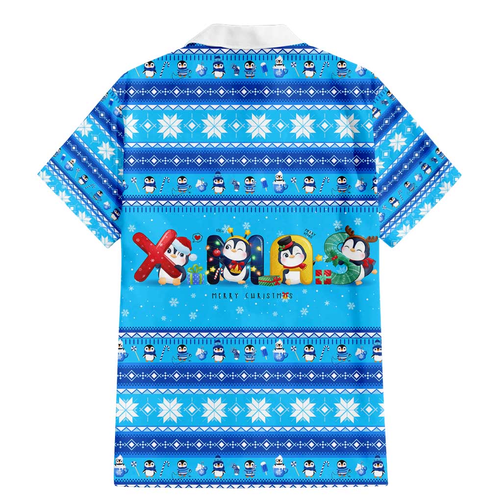Funny Grumpy Penguin Christmas Family Matching Mermaid Dress and Hawaiian Shirt All I Want for Christmas Is You To Leave Me Alone - Wonder Print Shop