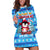 Funny Grumpy Penguin Christmas Hoodie Dress All I Want for Christmas Is You To Leave Me Alone - Wonder Print Shop