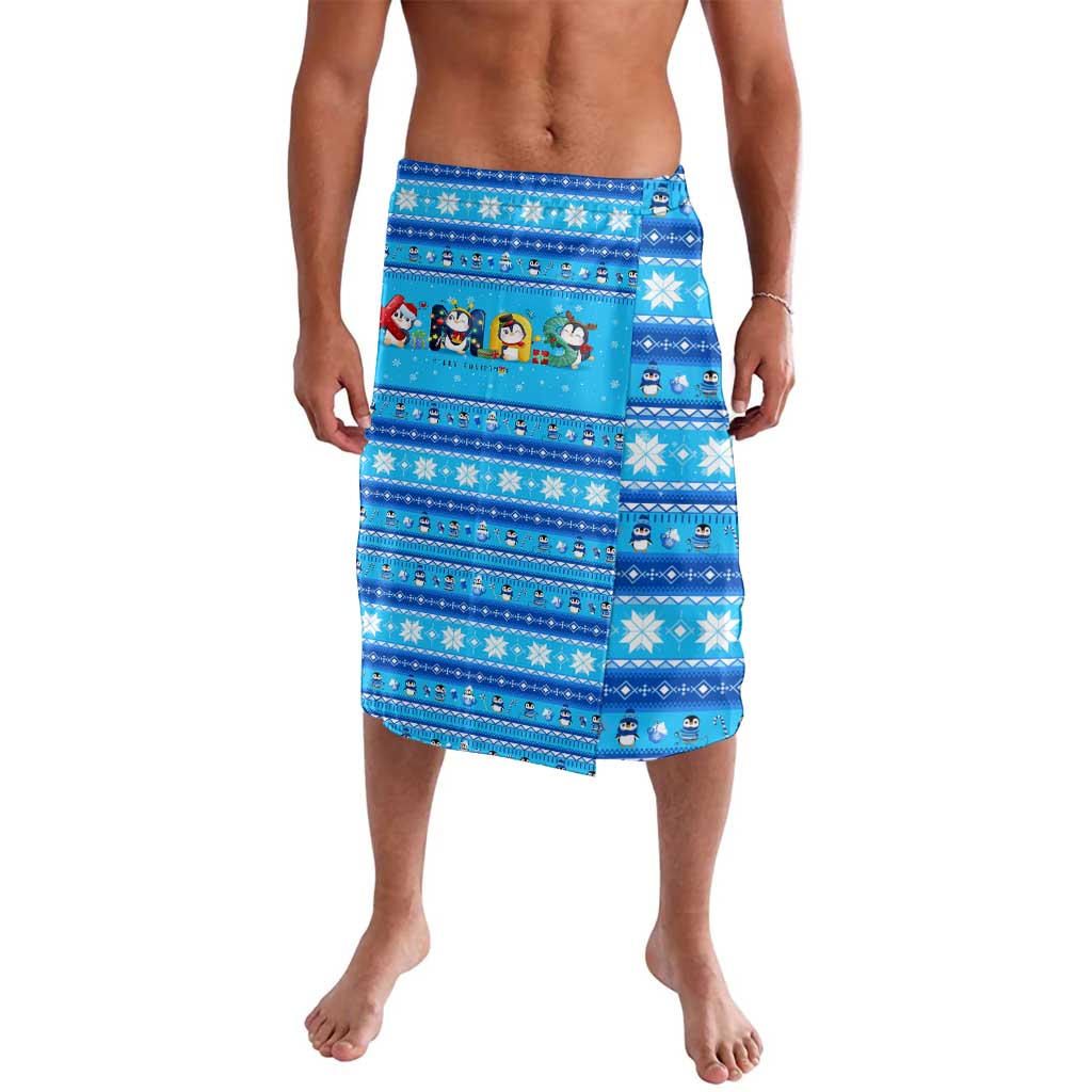Funny Grumpy Penguin Christmas Lavalava All I Want for Christmas Is You To Leave Me Alone - Wonder Print Shop