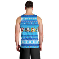 Funny Grumpy Penguin Christmas Men Tank Top All I Want for Christmas Is You To Leave Me Alone - Wonder Print Shop