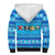 Funny Grumpy Penguin Christmas Sherpa Hoodie All I Want for Christmas Is You To Leave Me Alone - Wonder Print Shop