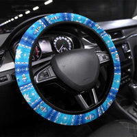 Funny Grumpy Penguin Christmas Steering Wheel Cover All I Want for Christmas Is You To Leave Me Alone - Wonder Print Shop