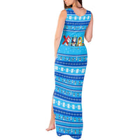 Funny Grumpy Penguin Christmas Tank Maxi Dress All I Want for Christmas Is You To Leave Me Alone - Wonder Print Shop