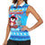 Funny Grumpy Penguin Christmas Women Sleeveless Polo Shirt All I Want for Christmas Is You To Leave Me Alone - Wonder Print Shop