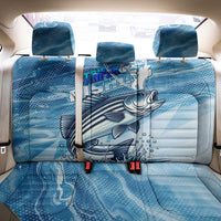 Striper Fishing Back Car Seat Cover Striped Bass Angler - Wonder Print Shop