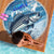 Striper Fishing Beach Blanket Striped Bass Angler - Wonder Print Shop