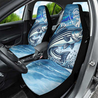 Striper Fishing Car Seat Cover Striped Bass Angler - Wonder Print Shop