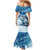 Striper Fishing Family Matching Mermaid Dress and Hawaiian Shirt Striped Bass Angler - Wonder Print Shop