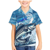 Striper Fishing Family Matching Mermaid Dress and Hawaiian Shirt Striped Bass Angler - Wonder Print Shop
