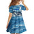 Striper Fishing Family Matching Off Shoulder Maxi Dress and Hawaiian Shirt Striped Bass Angler - Wonder Print Shop