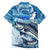 Striper Fishing Family Matching Puletasi and Hawaiian Shirt Striped Bass Angler - Wonder Print Shop
