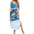Striper Fishing Family Matching Summer Maxi Dress and Hawaiian Shirt Striped Bass Angler - Wonder Print Shop