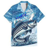 Striper Fishing Hawaiian Shirt Striped Bass Angler - Wonder Print Shop