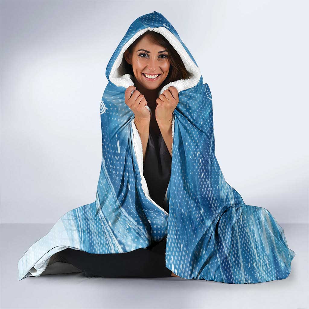 Striper Fishing Hooded Blanket Striped Bass Angler - Wonder Print Shop