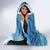 Striper Fishing Hooded Blanket Striped Bass Angler - Wonder Print Shop