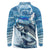 Striper Fishing Long Sleeve Polo Shirt Striped Bass Angler - Wonder Print Shop