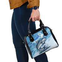 Striper Fishing Shoulder Handbag Striped Bass Angler - Wonder Print Shop