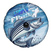 Striper Fishing Spare Tire Cover Striped Bass Angler - Wonder Print Shop