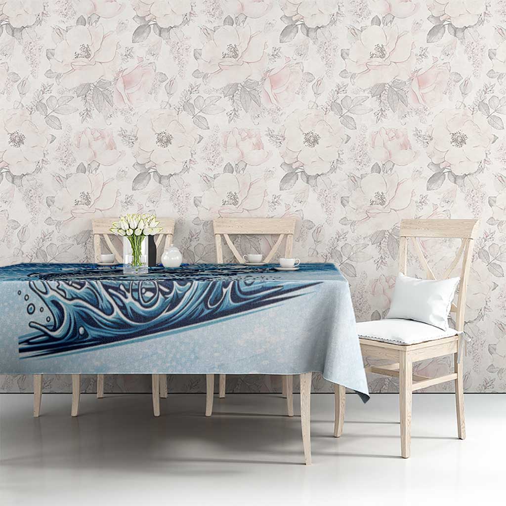 Striper Fishing Tablecloth Striped Bass Angler - Wonder Print Shop