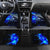 Blue Lightning Striped Bass Car Mats Power Surge Fishing Hook Electric Print - Wonder Print Shop