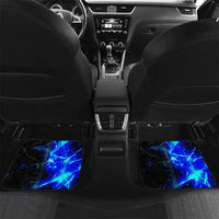 Blue Lightning Striped Bass Car Mats Power Surge Fishing Hook Electric Print - Wonder Print Shop