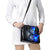 Blue Lightning Striped Bass Shoulder Handbag Power Surge Fishing Hook Electric Print - Wonder Print Shop
