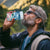 Striped Bass Whisperer 4 in 1 Can Cooler Tumbler Tropical Wave Fishing Design - Wonder Print Shop