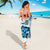 Striped Bass Whisperer Sarong Tropical Wave Fishing Design - Wonder Print Shop