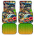 Bass Fishing Car Mats Tropical Explosion Angler Design - Wonder Print Shop