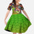 Bass Fishing Family Matching Puletasi and Hawaiian Shirt Tropical Explosion Angler Design - Wonder Print Shop