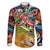 Bass Fishing Family Matching Puletasi and Hawaiian Shirt Tropical Explosion Angler Design - Wonder Print Shop