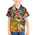 Bass Fishing Family Matching Puletasi and Hawaiian Shirt Tropical Explosion Angler Design - Wonder Print Shop