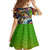 Bass Fishing Family Matching Summer Maxi Dress and Hawaiian Shirt Tropical Explosion Angler Design - Wonder Print Shop