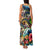 Bass Fishing Family Matching Tank Maxi Dress and Hawaiian Shirt Tropical Explosion Angler Design - Wonder Print Shop
