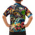 Bass Fishing Hawaiian Shirt Tropical Explosion Angler Design - Wonder Print Shop