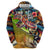 Bass Fishing Hoodie Tropical Explosion Angler Design - Wonder Print Shop