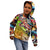 Bass Fishing Kid Hoodie Tropical Explosion Angler Design - Wonder Print Shop