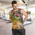 Bass Fishing Men Tank Top Tropical Explosion Angler Design - Wonder Print Shop