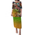 Bass Fishing Puletasi Tropical Explosion Angler Design - Wonder Print Shop