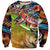 Bass Fishing Sweatshirt Tropical Explosion Angler Design - Wonder Print Shop