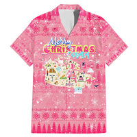 Merry Christmas Canada Family Matching Mermaid Dress and Hawaiian Shirt Xmas Travel Map - Wonder Print Shop