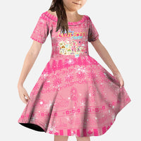 Merry Christmas Canada Family Matching Off The Shoulder Long Sleeve Dress and Hawaiian Shirt Xmas Travel Map - Wonder Print Shop