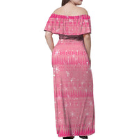 Merry Christmas Canada Family Matching Off Shoulder Maxi Dress and Hawaiian Shirt Xmas Travel Map - Wonder Print Shop