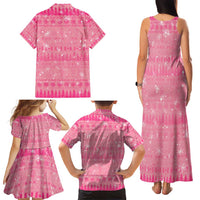 Merry Christmas Canada Family Matching Tank Maxi Dress and Hawaiian Shirt Xmas Travel Map - Wonder Print Shop
