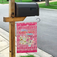 Merry Christmas Canada Garden Flag Xmas Travel Map - Wonder Print Shop