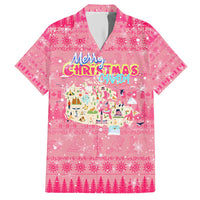 Merry Christmas Canada Hawaiian Shirt Xmas Travel Map - Wonder Print Shop