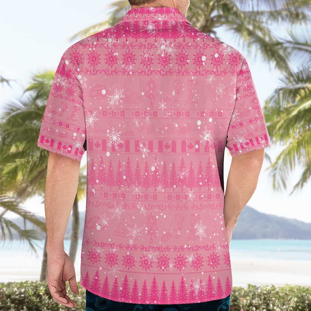 Merry Christmas Canada Hawaiian Shirt Xmas Travel Map - Wonder Print Shop